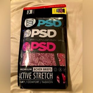 Mens 3 pack PSD Boxers